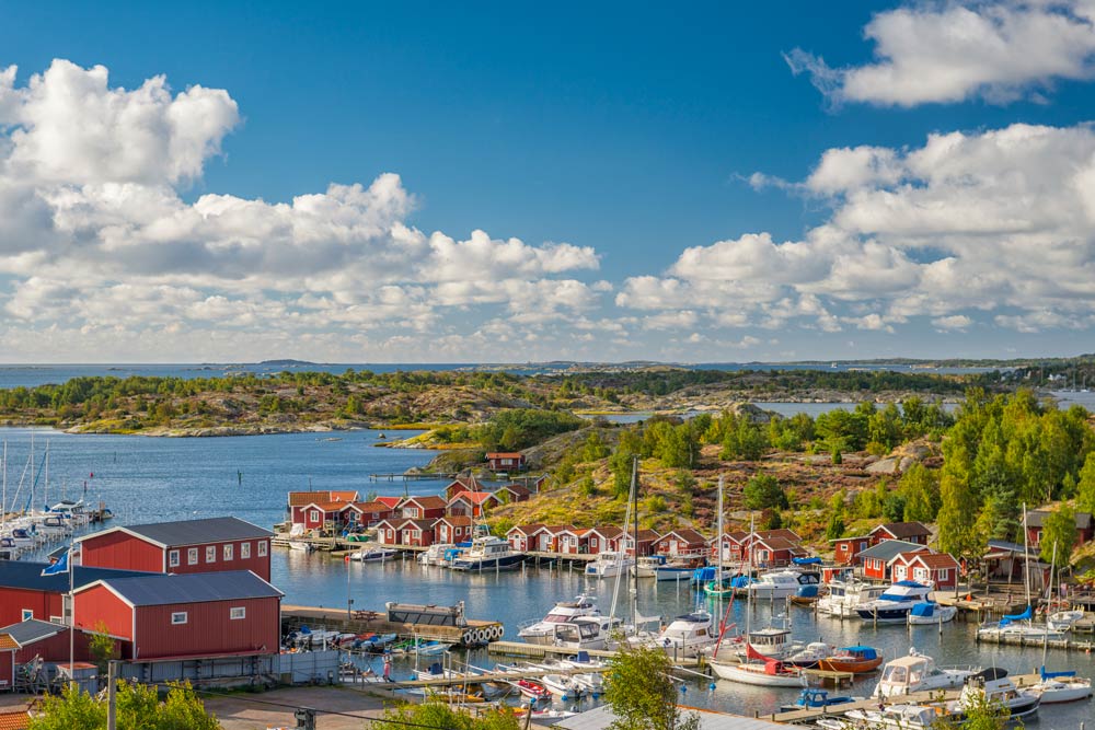 Skärgård på västkusten
