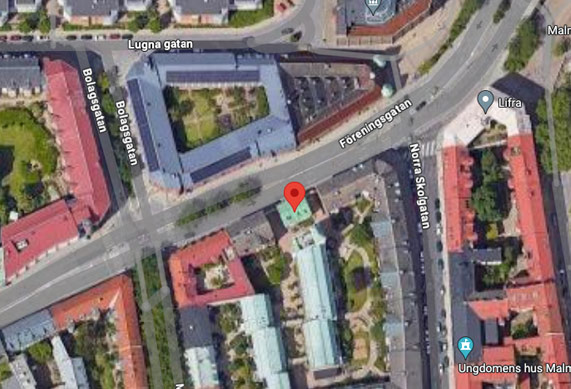 Karta Malmö