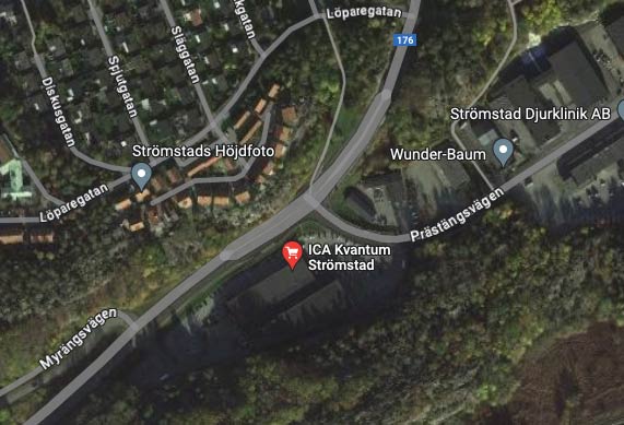 Karta Strömstad