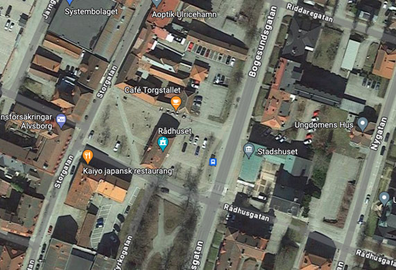 Karta Ulricehamn